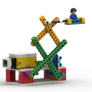 Ножничный подъемник Lego Spike Essential